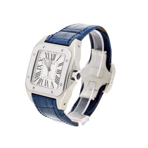 cartier blue leather strap|Cartier tank brown leather strap.